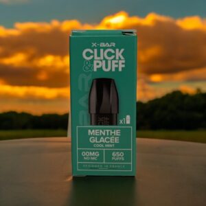 pod xbar click and puff menthe glacée