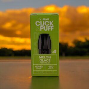 pod xbar click and puff melon glacée