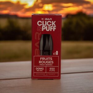 pod xbar click and puff fruits rouges