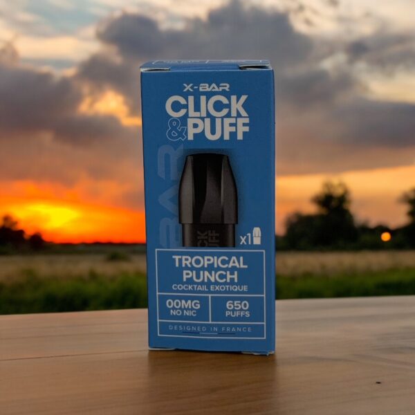 pod xbar click and puff tropical