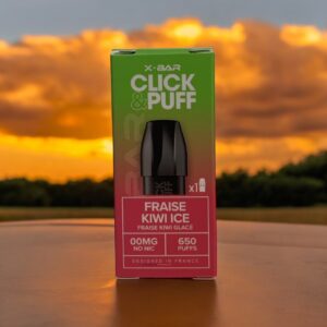 pod xbar click and puff fraise kiwi