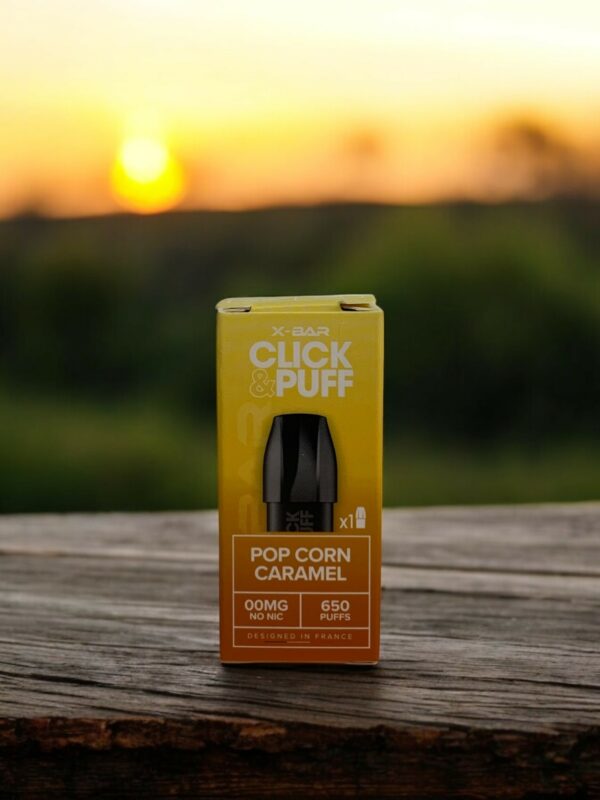 pod xbar click an puff pop corn caramel