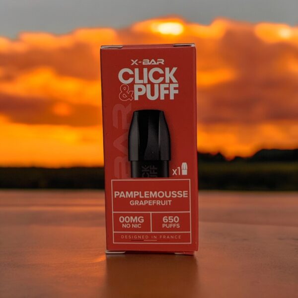 pod xbar click and puff pamplemousse