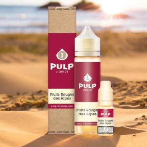 pulp 50ml fruits rouges des alpes