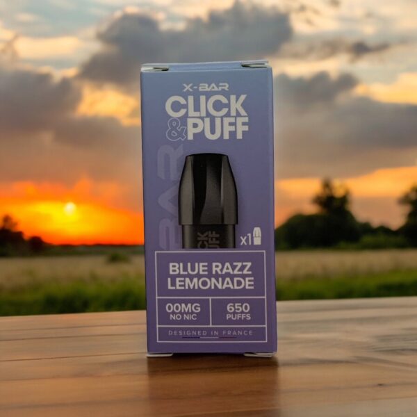 pod xbar click and puff blue raze