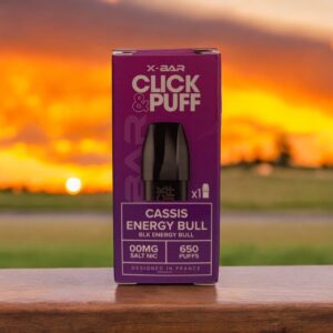 pod xbar click and puff cassis energy bull