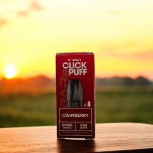 pod click and puff xbar cranberry